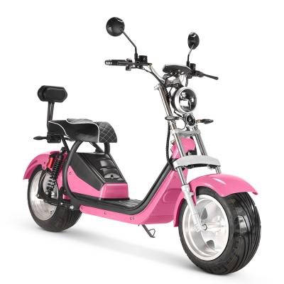 China 2000w electric scooter two wheel citycoco EEC scooter unisex powerful fat tire electric scooter for adult for sale