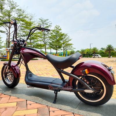 China M1 2000w citycoco electric scooter 30ah unisex model with Seat lithium battery motorcycle electrica 20Ah/30ah EEC in Holland Warehouse for sale