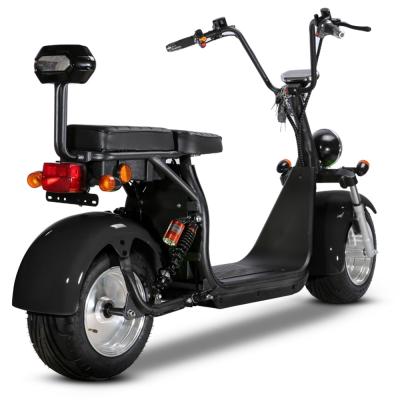 China New model unisex electric scooters in Holland warehouse citycoco 1500w two battery electric motorcycle 60v 20ah for adult for sale