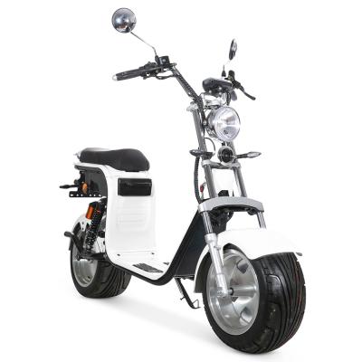 China Fat tire citycoc scooter warehouse 2*60v 20ah battery unisex electric scooter for adult EEC COC model for sale