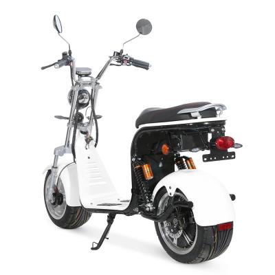 China Fat tire citycoc scooter cargo scooter 2*60v 20ah battery unisex electric scooter for adult EEC COC model for sale