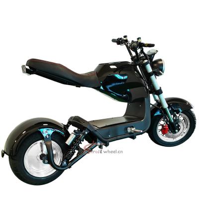 China Warehouse 2000W 60v 20ah battery unisex electric scooter powerful EEC Holland motorcycle for adult EEC citycoco for sale