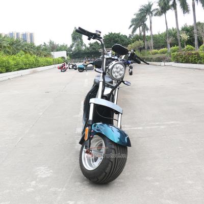 China Citycoco 1000w 2*60v 12ah unisex electric scooter EEC COC 45km/h cargo escooter adult 4000w electric citycoco for sale