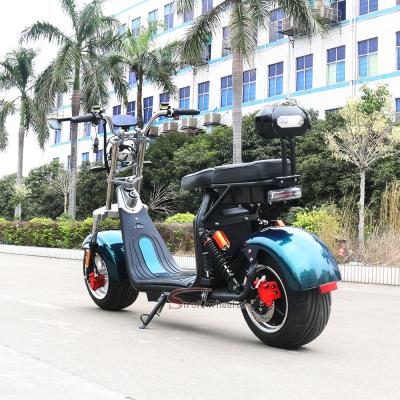 China Cocos 1000w 2*60v 12ah unisex electric scooter EEC COC 45km/h electric scooter adult 4000w electric bicycle citycoco for sale