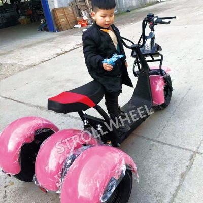 China Passenger Tricycle Three Wheel Electric Scooter With Seat 18X9.5inch for sale