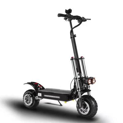 China MENHADEN E5B Folding Two Wheel Unisex E Scooter 85Kmh 11Inch Off Road 6000W High Speed ​​Dual E Motor 50A Sine Wave Electric Scooter for sale