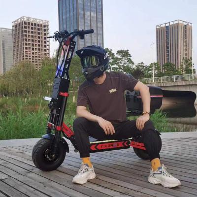 China NFC card/password unlock eshiner flj R8 13inch scooter 60v 72v 8000w 2wheel electric 100km electric NFC E scooter for adult for sale