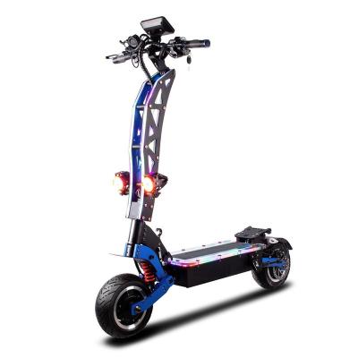 China Eshiner Unisex Customize 72V 8000W 11inch Dual Tire Motor Foldable Escooter 60-300km Long Range Electric Scooters for sale