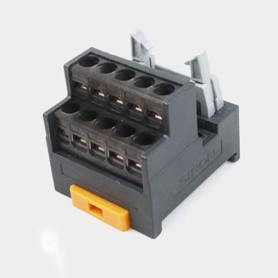 China Small size (space-saving) design small size 10 20 34 40 pin mil plug connect new Japanese general terminal block for sale