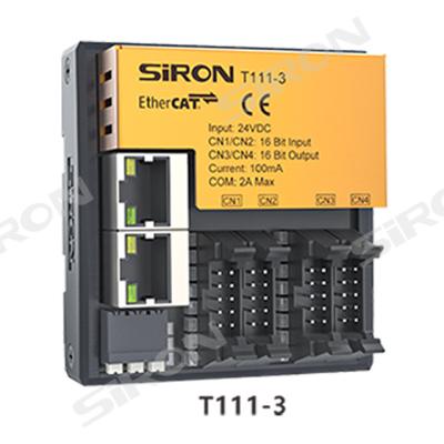 China SiRON T110 Series Digital/Analog Inputs and Outputs 8/16/32 Routes Ethercat Bus Couple Bus I/O Modules T110 T111 for sale