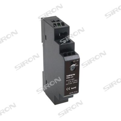 China SiRON P08 Series Industrial Din Rail Power Supply 15w 30w 60w100w 5v 48v Single Output AC To DC P080/P081/P082/P083/P084 Din Rail Switching Power Supply for sale