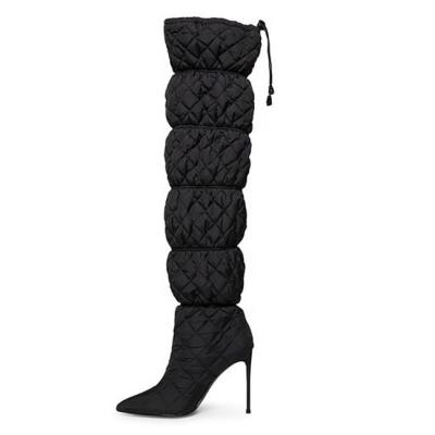 China Anti-slippery Over The Knee Fashion Thigh High Women's High Heel Boots Ladies Long for sale