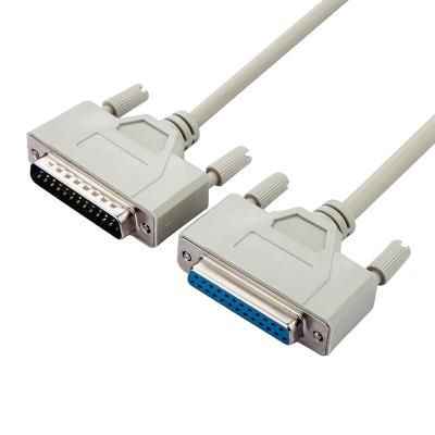 China Cable Db25 D-sub 1.5M Male 25 Pin to Centronics Female Parallel DB25 Cable for sale