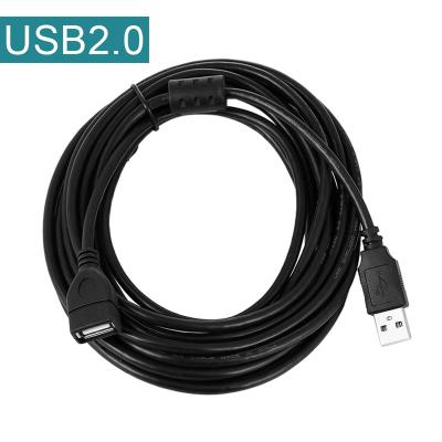 China USB2.0 Extension Cable 1M/1.5M/3M /5M/10M USB 2.0 Male To USB Female Cable Extension Wire Super Speed ​​Data Sync Cable For PC Laptop Keyboard for sale