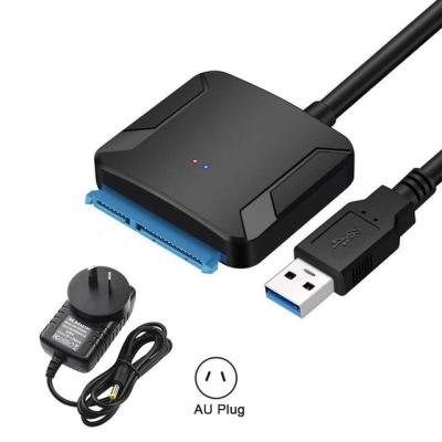 China Pianol Record Player USB 3.0 To Sata Adapter Converter Cable USB3.0 Hard Drive Converter Cable For Samsung Seagate WD 2.5 3.5 HDD SSD Adapter for sale