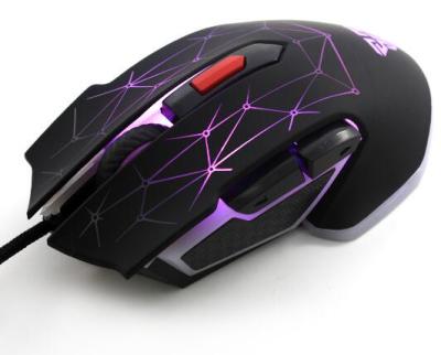 China New Hot Selling 3D Buttons Programmable Gaming Mouse Optical Mouse , USB Wired Macro Definition X7 Gaming Mouse for sale