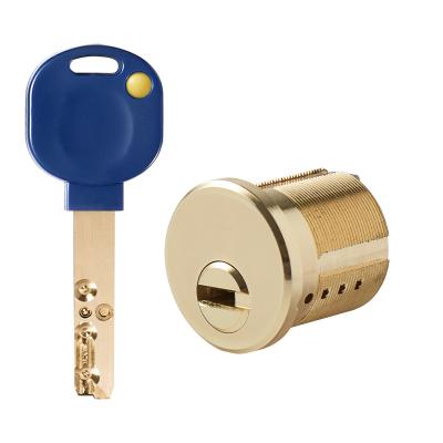 China Safety Locking System American Standard Construction Standard Construction Rim Mortise Rim Side Part Main Side Pin Moving Movable Floating Pin Lock Cylinder for sale