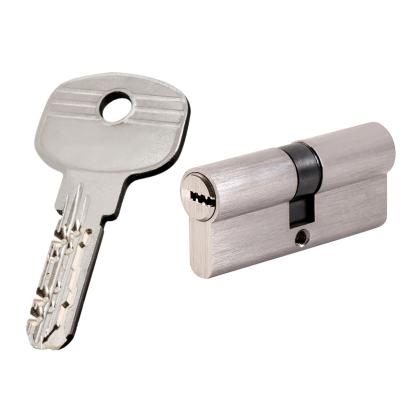 China Computer Key Locking Key Bar 10 Pin Side Groove Snake System Double Row Door Lock Master Cylinder Anti Bump Key With Key For Security Door for sale