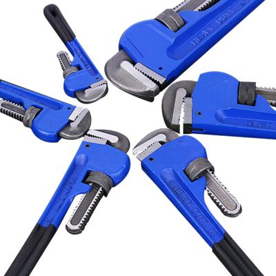 China Universal ALLOY Price Good Labor Saving Stainless Steel Heavy Duty Mechanic Tools Pipe Wrench for sale