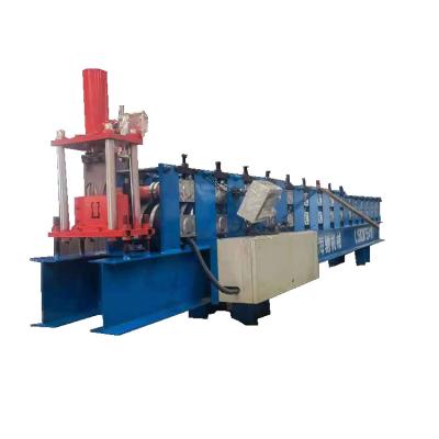 China Hotels 80-300 steel metal profile c z purlin roll forming machine production line for sale