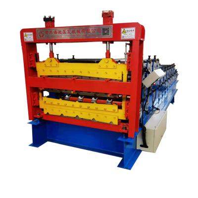 China China-made building material stores three layer tile machine, trapezoidal tile, multifunctional divider use for sale