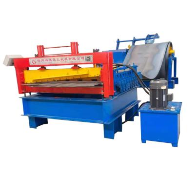 China Building Material Shops Stainless Steel Sheet Straightening Leveling Crack Flattening Cutting Machine for sale