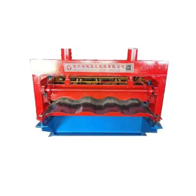 China Building Material Shops Steel Metal Roof Car Panel Container Sheet Tile Making Cold Roll Forming Machine for sale