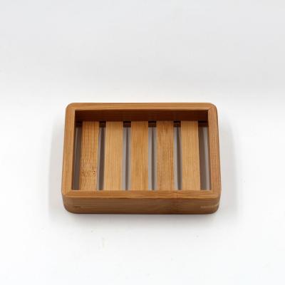 China Traditional Wholesale Custom Top Grade Dish Tray Organic Drying Draining Soap Wooden Holder For Home for sale