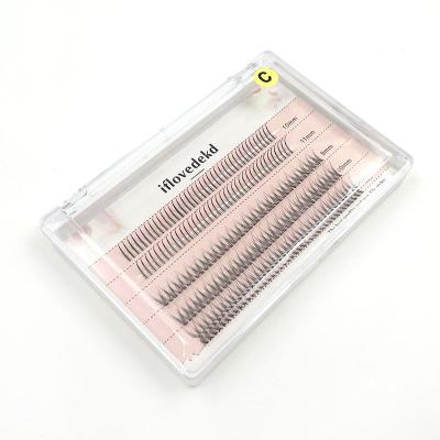 China yy Extension Soft Lashes Curl Different Eyelash Extensions Kit Supplies Lash Fan Lashes Bundle for sale