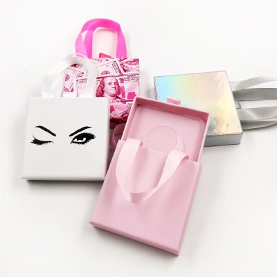 China Customized eyelash packaging box lash packaging logo label personalization lash box empty eyelash boxes crate for sale