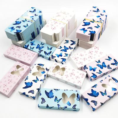 China Cardboard Eyelash Packaging Paper Wick Boxes Eyelashes Case for sale