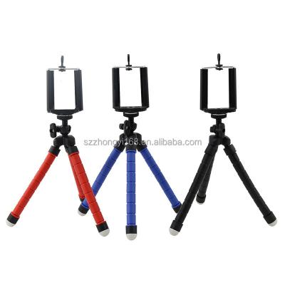 China 360 Degree Rotation Adjustable Flexible Tripod Stand Mobile Phone Holder for sale