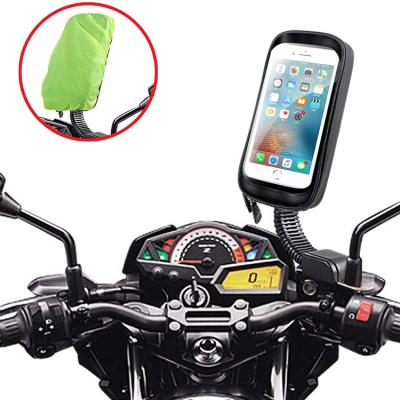 China 360 Degree Motorcycle Adjustable Phone Holder Waterproof Mobile Phone Holder For Motorcycle for sale