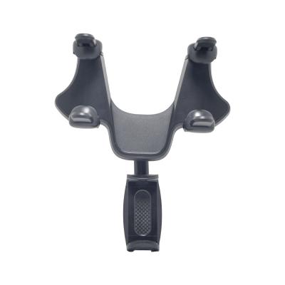 China Adjustable Adjustable Car Rearview Mirror Auto Mount To Install Mobile Phone Holder GPS Mobile Phone Holder For Car for sale