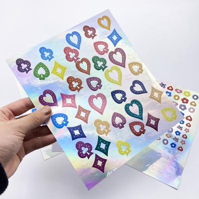 China Good Quality Waterproof Custom Hologram Logo Rainbow Self-Adhesive Laser 3d Holographic Stickers for sale