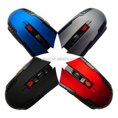 China Hot Sale 2.4G Wireless Optical Gamer Gaming Mouse 6D Optical Ergonomic Mouse for sale