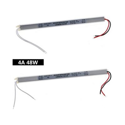 China LED Lighting Power Supply DC 12V 24V Ultra Thin Transformers 60W To 400W AC190-240V Driver For LED Strips for sale