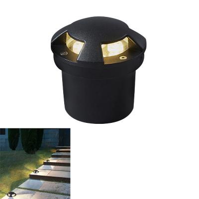 China Waterproof IP67 6W 3W Garden Light Outdoor Garden Buried Lamp Aluminum LED Underground Lamp for sale