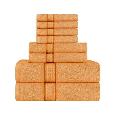 China Senqi Factory QUICK DRY 100% Cotton High Absorbency And Softness Custom 6 Pieces Bath Towel Set for sale