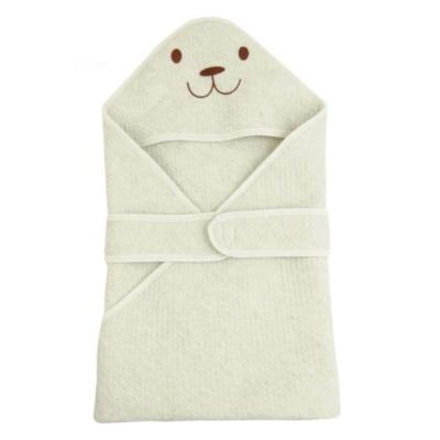 China SENQI QUICK DRY Hot Sale 100% Organic Bamboo Keeps Baby Hooded Baby Towel Dry And Warm With Logo Custom for sale