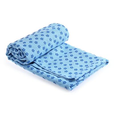 China Amazon Hot Selling QUICK DRY Colors Silica Gel Dot Non Slip Microfiber Yoga Towel for sale