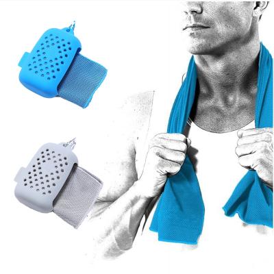 China SENQI Compressed Factory Customized Microfiber Fitness Yoga Sports Outdoor Gym Cooling Towel for sale