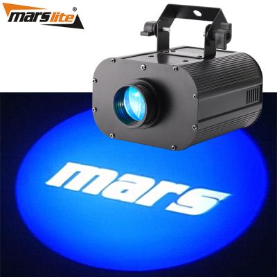 China Fan Cooling 30W LED Gobo Projector For Sale With Custom Black And White Glass Pattern Advertising Lights for sale