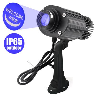 China Waterproof Logo Projector Logo Spotlight 50w Led Advertising Rotating Outdoor Gobo Projector Light Logo Spotlights en venta