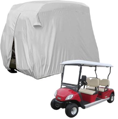 China Simple color without the pattern golf car waterproof outer cover, convenient and easy Oxford thickening, outdoor furniture cover for sale