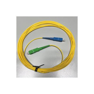 China Medical material ; Patch Cord Factory Wholesale LC/UPC-LC/UPC Duplex SM 9/125 PVC Fiber Optic Patch Cord for sale