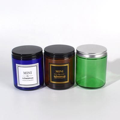 China Gift & Craft Ru Star Customized Matte Empty 70ml 250ml Candle Containers With Screw Cap for sale