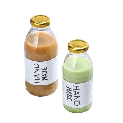 China Beverage Ru Star Popular Empty Straight Side 250ml 300ml Beverage Fruit Juice Bottle With Aluminum Lids for sale