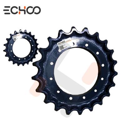 China For Excavator Compact Undercarriage EX60-5 Mini Excavator Chain Sprocket For KOMATSU for sale