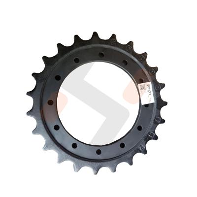 China For Excavator Compact Undercarriage For Wildcat 334 Chain Sprocket For Mini Excavator Drive Ring Parts for sale